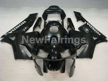 Charger l&#39;image dans la galerie, All Black with white decals Factory Style - CBR600RR 03-04