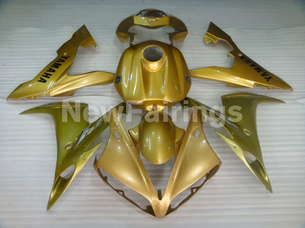 All Golden Factory Style - YZF-R1 04-06 Fairing Kit