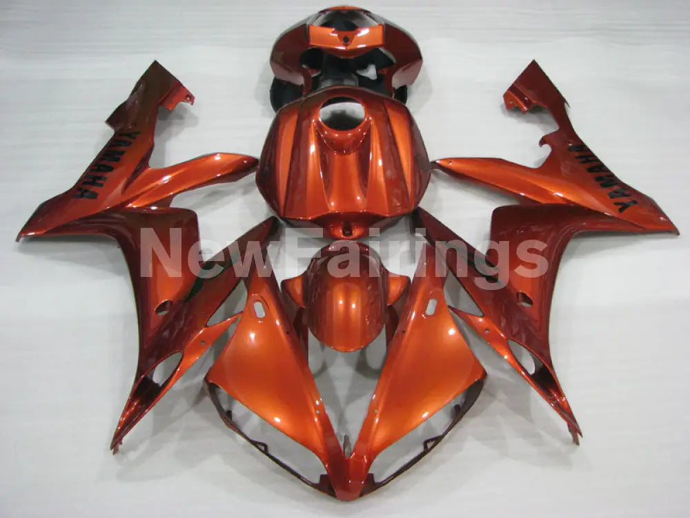 All Orange Factory Style - YZF-R1 04-06 Fairing Kit