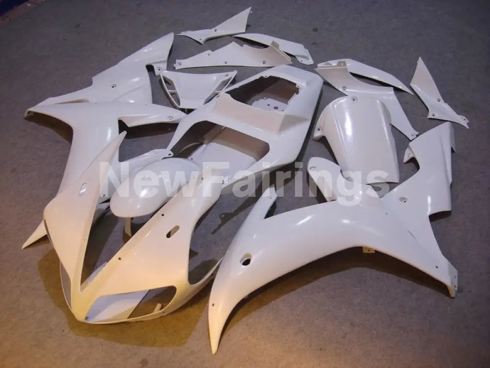 All White No decals - YZF-R1 02-03 Fairing Kit - Vehicles &