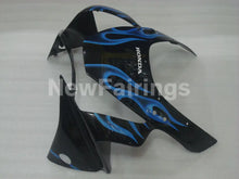 Charger l&#39;image dans la galerie, Black and Blue Flame - CBR 954 RR 02-03 Fairing Kit -