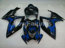 Load image into Gallery viewer, Black and Blue Flame - GSX-R750 06-07 Fairing Kit Vehicles