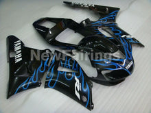 Charger l&#39;image dans la galerie, Black and Blue Flame - YZF-R1 98-99 Fairing Kit - Vehicles