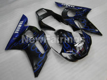 Charger l&#39;image dans la galerie, Black and Blue Flame - YZF-R6 98-02 Fairing Kit Vehicles &amp; Parts &gt; Vehicle Parts &amp; Accessories &gt; Motor Vehicle Parts &gt;