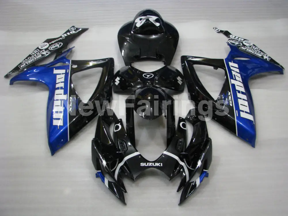 Black and Blue Jordan - GSX-R750 06-07 Fairing Kit Vehicles