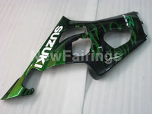 Load image into Gallery viewer, Black and Green Flame - GSX - R1000 03 - 04 Fairing Kit