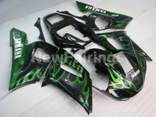 Charger l&#39;image dans la galerie, Black and Green Flame - YZF-R6 98-02 Fairing Kit Vehicles &amp; Parts &gt; Vehicle Parts &amp; Accessories &gt; Motor Vehicle Parts &gt;