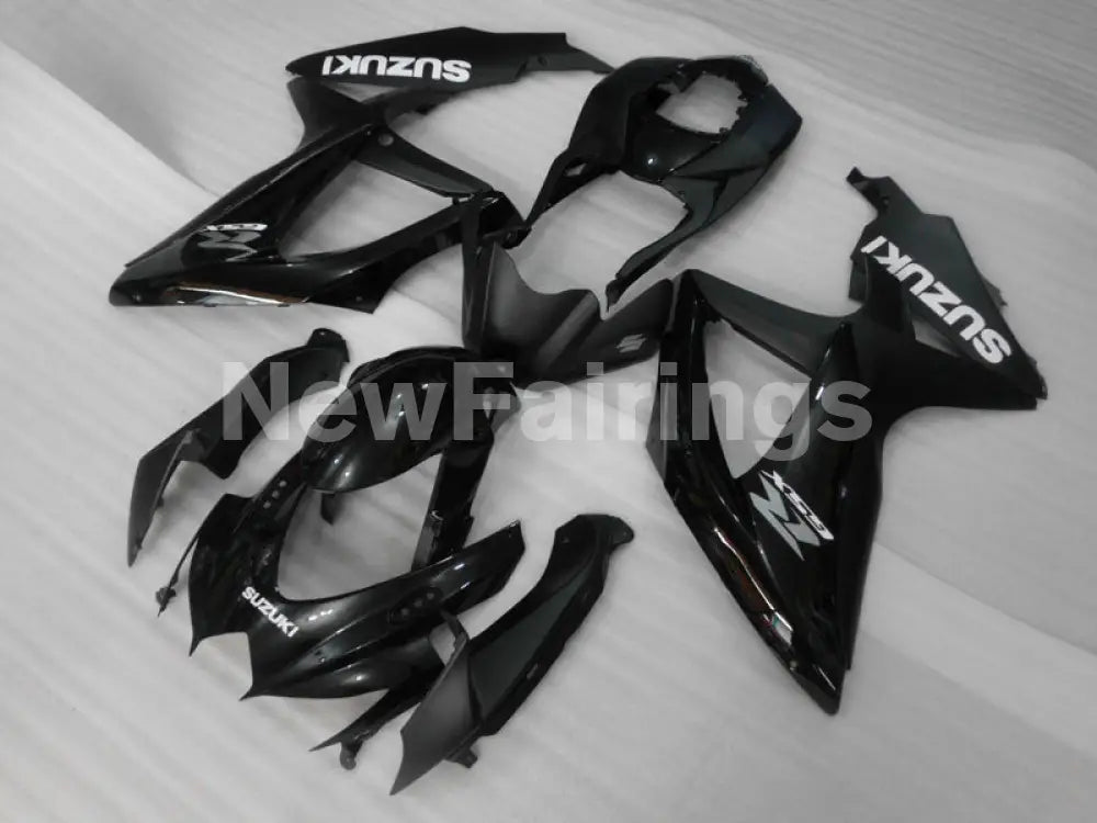 Black and Matte Factory Style - GSX-R750 08-10 Fairing Kit