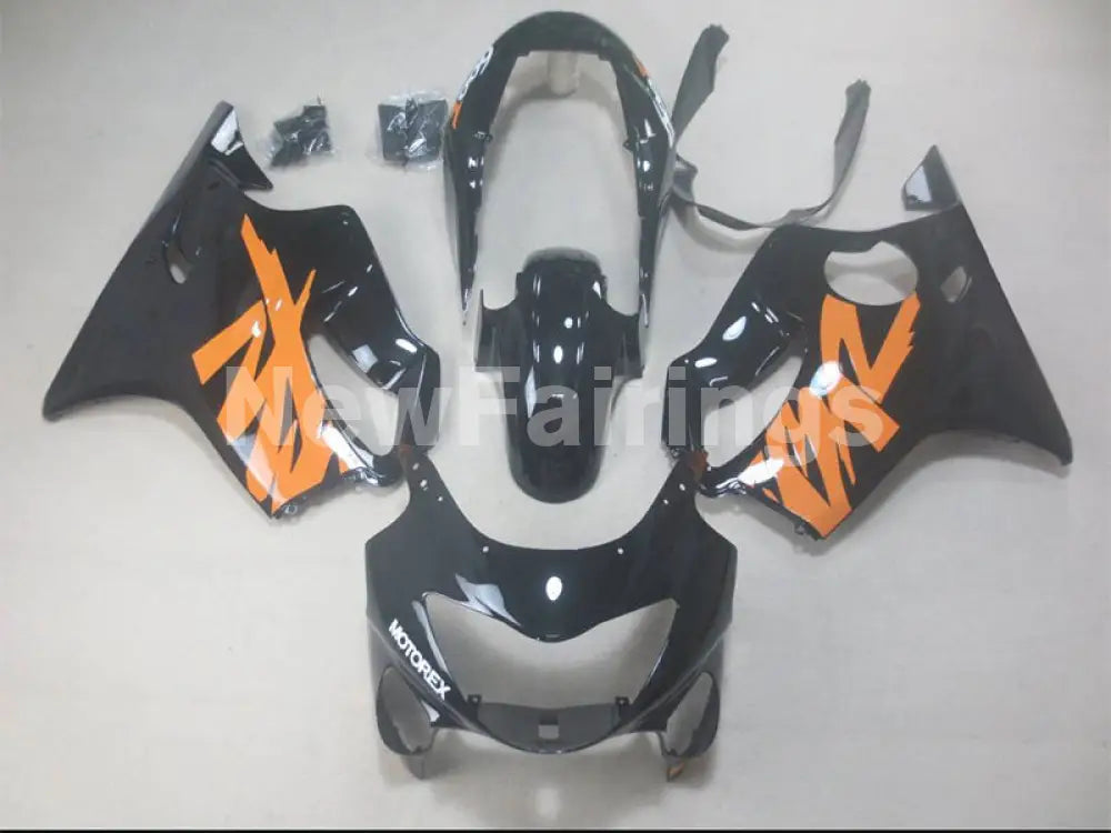 Black and Orange Factory Style - CBR600 F4 99-00 Fairing Kit