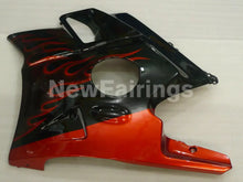 Load image into Gallery viewer, Black and Orange Flame - CBR600 F2 91-94 Fairing Kit -