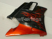 Load image into Gallery viewer, Black and Orange Flame - CBR600 F2 91-94 Fairing Kit -