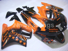 Charger l&#39;image dans la galerie, Black and Orange SevenStars - CBR600 F3 97-98 Fairing Kit -