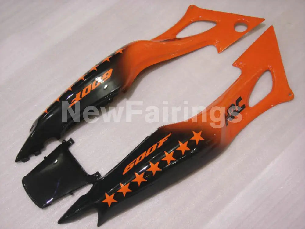 Black and Orange SevenStars - CBR600 F3 97-98 Fairing Kit -