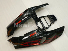 Charger l&#39;image dans la galerie, Black and Red Flame - CBR 900 RR 94-95 Fairing Kit -