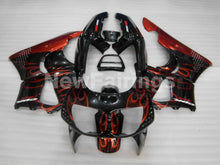 Charger l&#39;image dans la galerie, Black and Red Flame - CBR 900 RR 94-95 Fairing Kit -