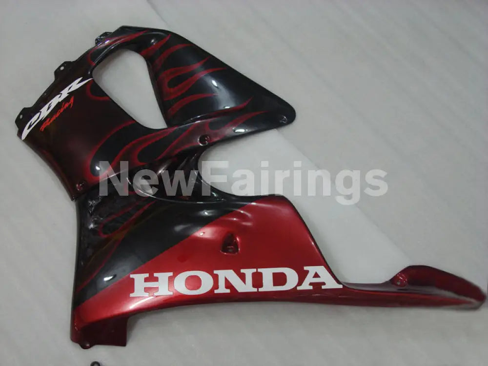 Black and Red Flame - CBR 919 RR 98-99 Fairing Kit -