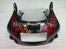 Charger l&#39;image dans la galerie, Black and Red Flame - CBR600 F2 91-94 Fairing Kit - Vehicles