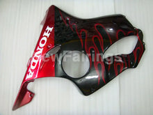 Charger l&#39;image dans la galerie, Black and Red Flame - CBR600 F4 99-00 Fairing Kit - Vehicles