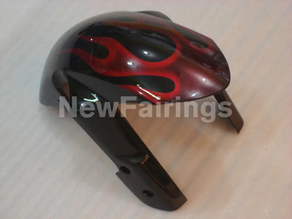 Black and Red Flame - GSX - R1000 05 - 06 Fairing Kit