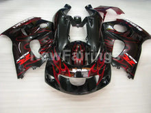 Charger l&#39;image dans la galerie, Black and Red Flame - GSX-R600 96-00 Fairing Kit - Vehicles