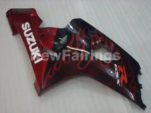 Charger l&#39;image dans la galerie, Black and Red Flame - GSX-R750 04-05 Fairing Kit Vehicles &amp;