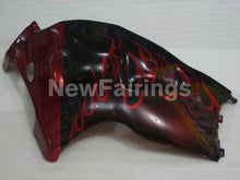 Load image into Gallery viewer, Black and Red Flame - GSX1300R Hayabusa 99-07 Fairing Kit