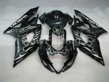 Load image into Gallery viewer, Black and Silver Flame - GSX - R1000 05 - 06 Fairing Kit