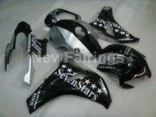 Charger l&#39;image dans la galerie, Black and Silver SevenStars - CBR1000RR 08-11 Fairing Kit -