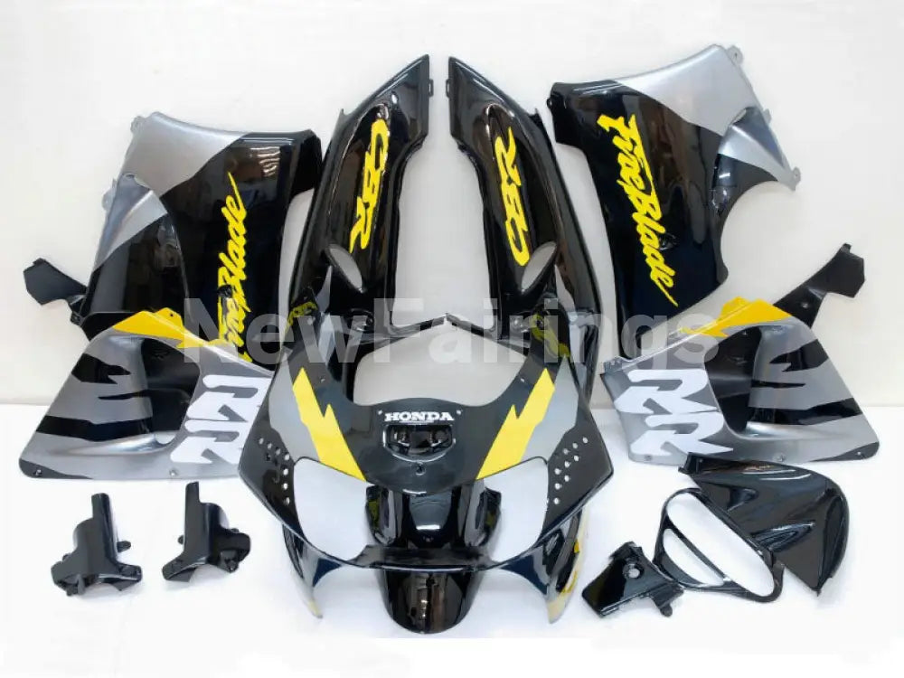 Black and Silver Yellow Factory Style - CBR 919 RR 98-99