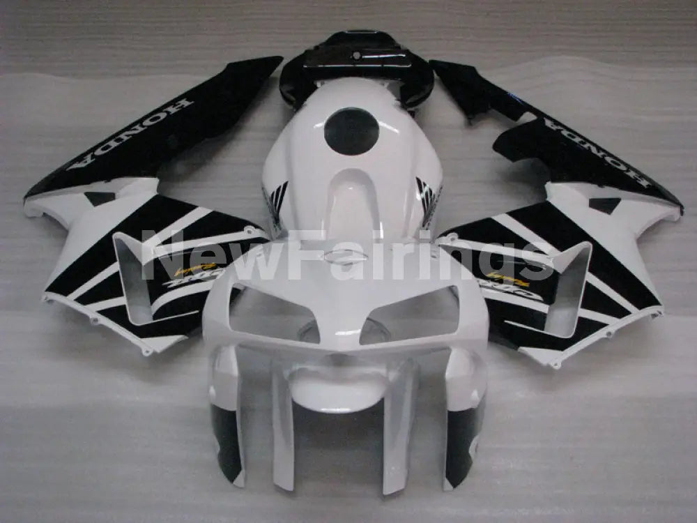 Black and White Factory Style - CBR600RR 05-06 Fairing Kit -