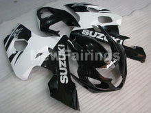 Load image into Gallery viewer, Black and White Factory Style - GSX-R600 04-05 Fairing Kit -