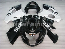 Load image into Gallery viewer, Black and White Factory Style - GSX-R750 04-05 Fairing Kit