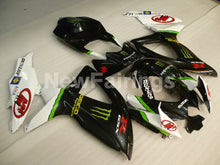 Charger l&#39;image dans la galerie, Black and White Green Monster - GSX-R600 08-10 Fairing Kit