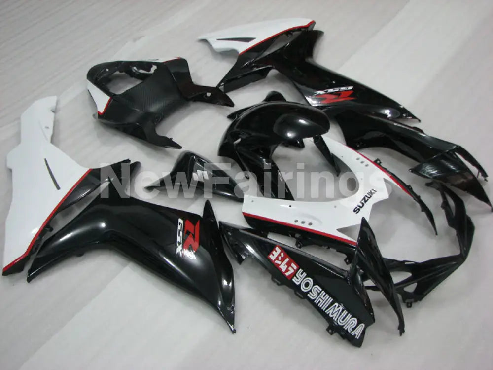 Black and White Red Factory Style - GSX-R750 11-24 Fairing