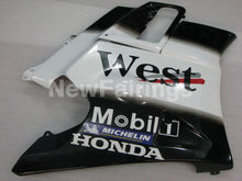 Charger l&#39;image dans la galerie, Black and White West - CBR600 F2 91-94 Fairing Kit -