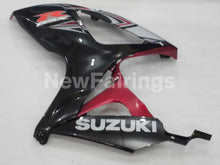 Charger l&#39;image dans la galerie, Black and Wine Red Factory Style - GSX-R600 06-07 Fairing