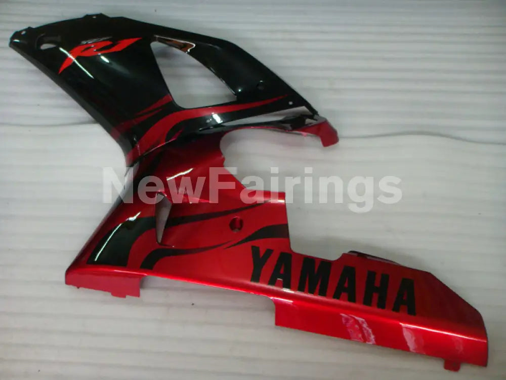 Black and Wine Red Factory Style - YZF-R1 98-99 Fairing Kit