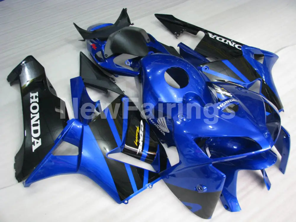 Black and Blue Factory Style - CBR600RR 05-06 Fairing Kit -