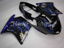 Charger l&#39;image dans la galerie, Black and Blue Flame - CBR 1100 XX 96-07 Fairing Kit -