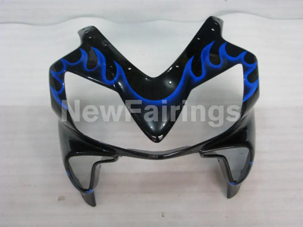 Black and Blue Flame - CBR600 F4i 01-03 Fairing Kit -