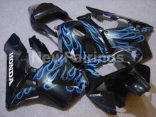 Charger l&#39;image dans la galerie, Black and Blue Flame - CBR600RR 03-04 Fairing Kit - Vehicles