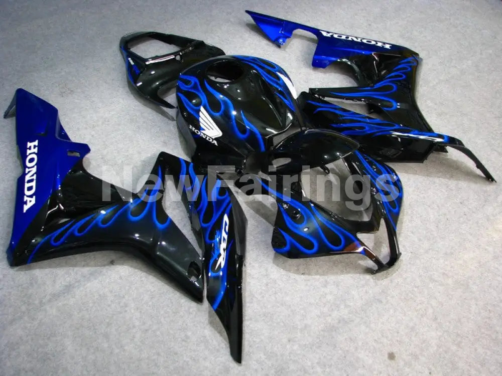 Black and Blue Flame - CBR600RR 07-08 Fairing Kit - Vehicles