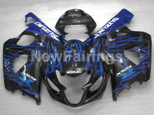 Charger l&#39;image dans la galerie, Black and Blue Flame - GSX-R600 04-05 Fairing Kit - Vehicles