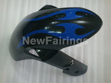 Charger l&#39;image dans la galerie, Black and Blue Flame - GSX-R600 06-07 Fairing Kit -