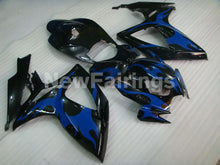 Charger l&#39;image dans la galerie, Black and Blue Flame - GSX-R750 06-07 Fairing Kit Vehicles