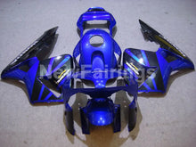 Charger l&#39;image dans la galerie, Black and Deep Blue Factory Style - CBR600RR 03-04 Fairing