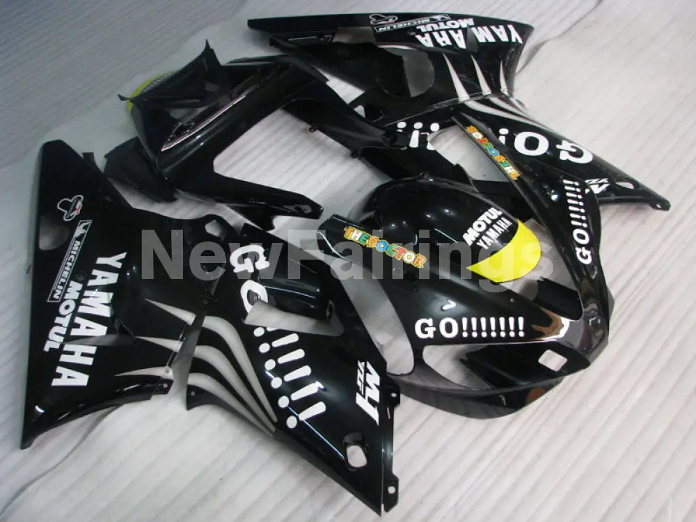 Black GO - YZF-R1 00-01 Fairing Kit - Vehicles & Parts >