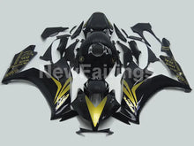 Charger l&#39;image dans la galerie, Black and Golden Factory Style - CBR1000RR 12-16 Fairing Kit