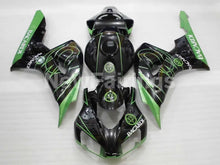 Charger l&#39;image dans la galerie, Black and Green BACARDI - CBR1000RR 06-07 Fairing Kit -