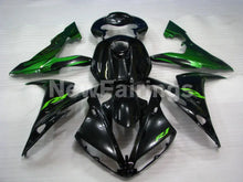 Charger l&#39;image dans la galerie, Black Green Flame - YZF-R1 04-06 Fairing Kit - Vehicles &amp;